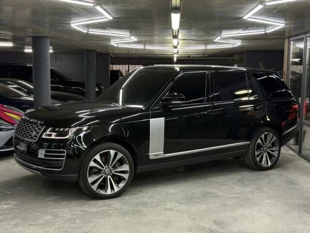 Чорний Ленд Ровер Рендж Ровер, об'ємом двигуна 5 л та пробігом 78 тис. км за 71500 $, фото 4 на Automoto.ua