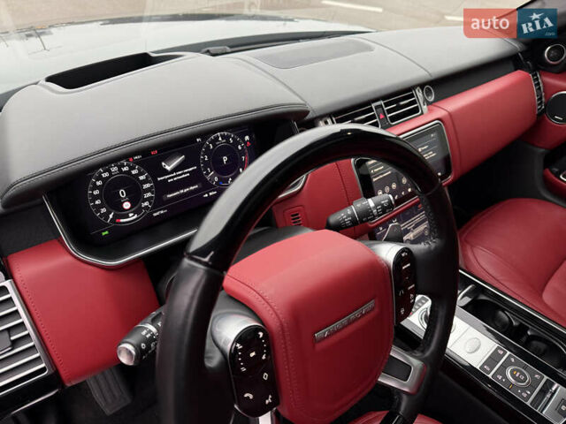 Черный Ленд Ровер Рендж Ровер, объемом двигателя 3 л и пробегом 105 тыс. км за 84000 $, фото 15 на Automoto.ua