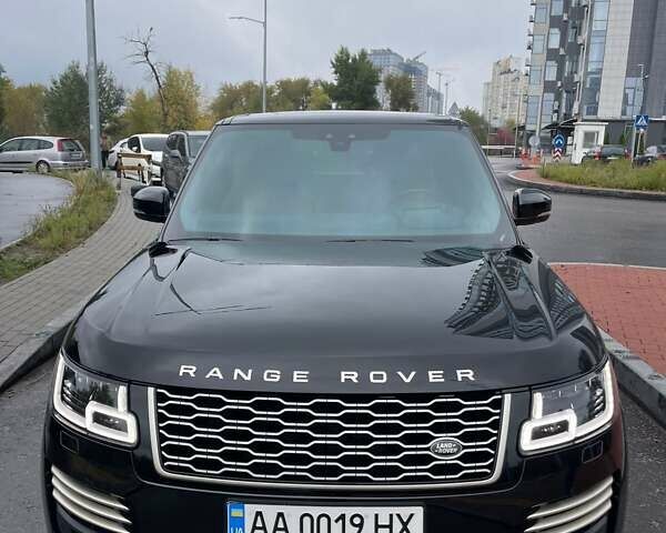 Ленд Ровер Рендж Ровер 2021 в Киеве на Automoto.ua Черный Ленд Ровер Рендж Ровер, объемом двигателя 5 л и пробегом 62 тыс. км за 115000 $, фото 5 на Automoto.ua