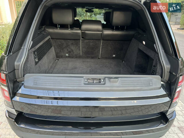 Черный Ленд Ровер Рендж Ровер, объемом двигателя 5 л и пробегом 77 тыс. км за 73499 $, фото 72 на Automoto.ua