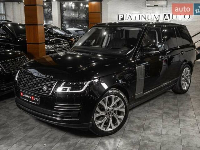 Черный Ленд Ровер Рендж Ровер, объемом двигателя 3 л и пробегом 42 тыс. км за 104900 $, фото 11 на Automoto.ua