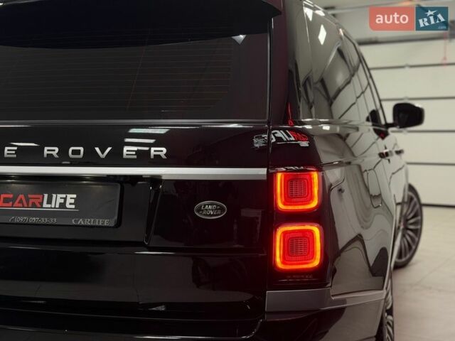 Черный Ленд Ровер Рендж Ровер, объемом двигателя 3 л и пробегом 49 тыс. км за 93500 $, фото 13 на Automoto.ua