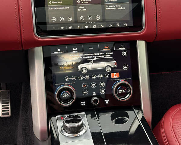 Черный Ленд Ровер Рендж Ровер, объемом двигателя 3 л и пробегом 105 тыс. км за 84000 $, фото 16 на Automoto.ua