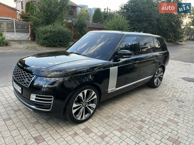 Черный Ленд Ровер Рендж Ровер, объемом двигателя 5 л и пробегом 77 тыс. км за 73499 $, фото 24 на Automoto.ua