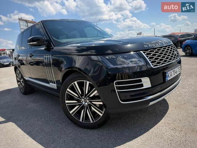Чорний Ленд Ровер Рендж Ровер, об'ємом двигуна 5 л та пробігом 88 тис. км за 71900 $, фото 61 на Automoto.ua