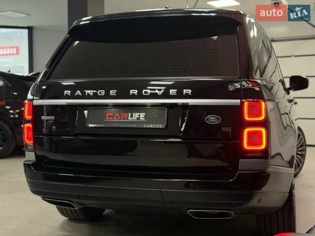 Черный Ленд Ровер Рендж Ровер, объемом двигателя 3 л и пробегом 49 тыс. км за 93500 $, фото 17 на Automoto.ua