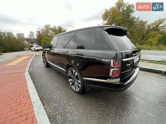 Ленд Ровер Рендж Ровер 2021 в Киеве на Automoto.ua Черный Ленд Ровер Рендж Ровер, объемом двигателя 5 л и пробегом 62 тыс. км за 115000 $, фото 17 на Automoto.ua