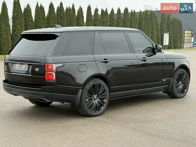 Черный Ленд Ровер Рендж Ровер, объемом двигателя 3 л и пробегом 105 тыс. км за 84000 $, фото 6 на Automoto.ua