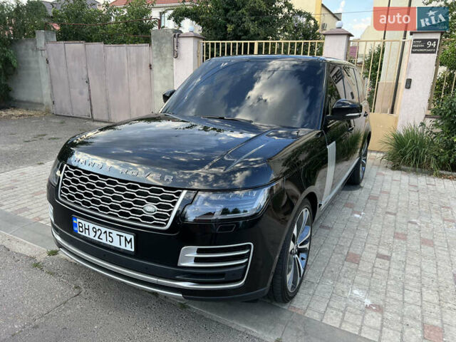 Черный Ленд Ровер Рендж Ровер, объемом двигателя 5 л и пробегом 77 тыс. км за 73499 $, фото 6 на Automoto.ua