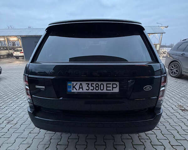 Черный Ленд Ровер Рендж Ровер, объемом двигателя 2.99 л и пробегом 59 тыс. км за 95999 $, фото 5 на Automoto.ua