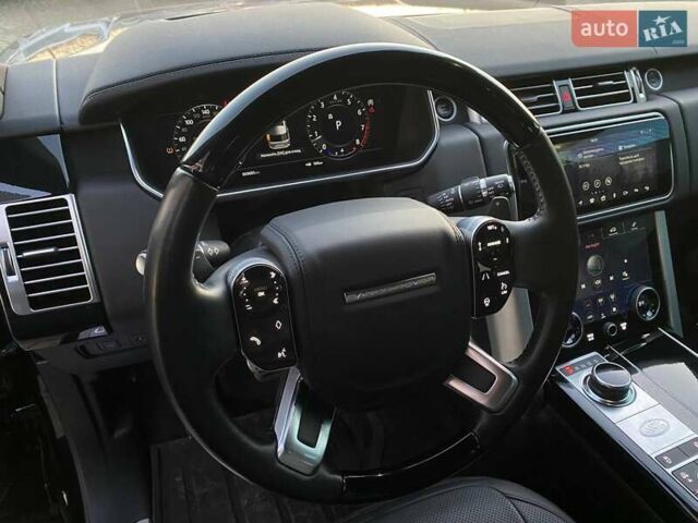 Черный Ленд Ровер Рендж Ровер, объемом двигателя 5 л и пробегом 69 тыс. км за 69950 $, фото 13 на Automoto.ua