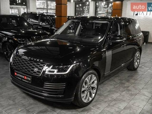 Черный Ленд Ровер Рендж Ровер, объемом двигателя 3 л и пробегом 42 тыс. км за 104900 $, фото 1 на Automoto.ua