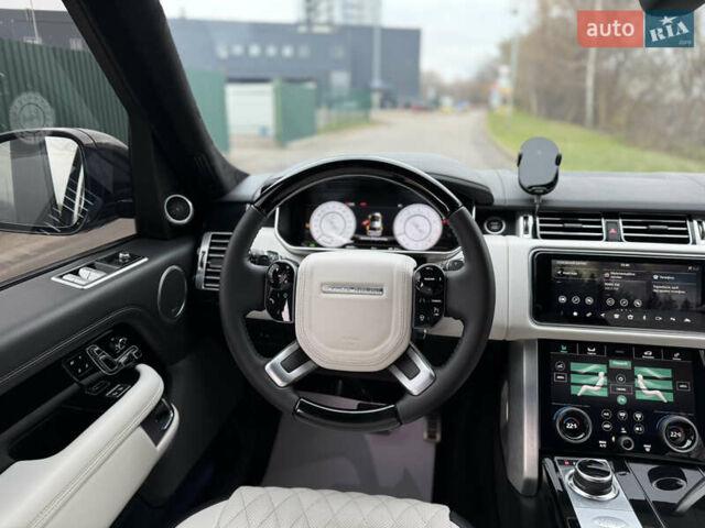 Черный Ленд Ровер Рендж Ровер, объемом двигателя 5 л и пробегом 48 тыс. км за 84900 $, фото 8 на Automoto.ua