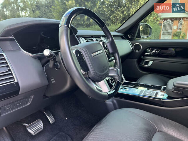 Черный Ленд Ровер Рендж Ровер, объемом двигателя 5 л и пробегом 77 тыс. км за 73499 $, фото 93 на Automoto.ua