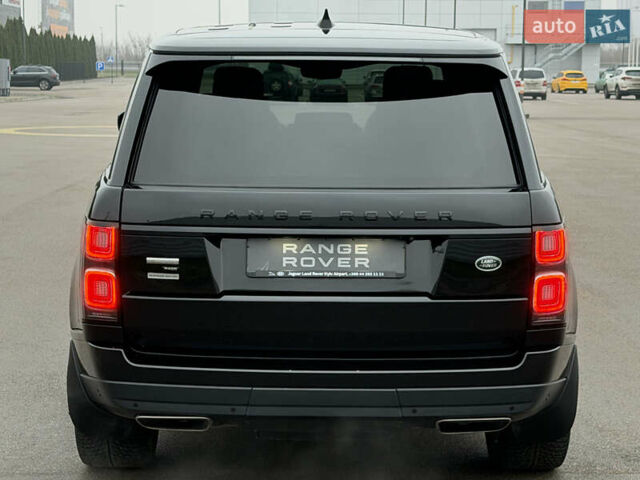 Черный Ленд Ровер Рендж Ровер, объемом двигателя 3 л и пробегом 105 тыс. км за 84000 $, фото 5 на Automoto.ua