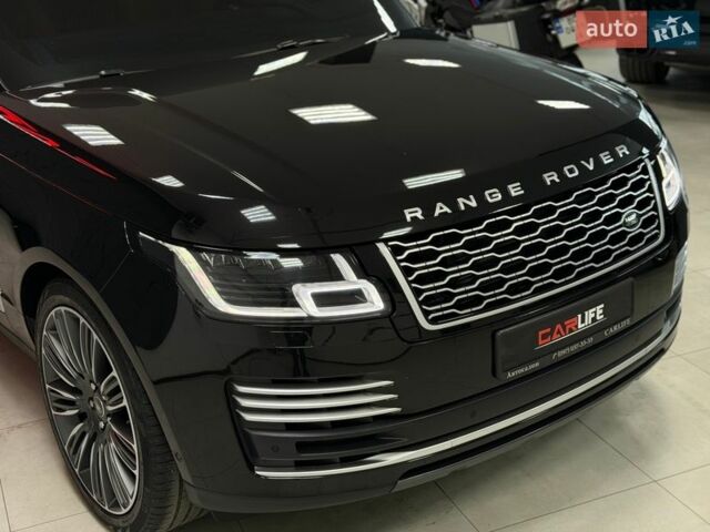 Черный Ленд Ровер Рендж Ровер, объемом двигателя 3 л и пробегом 49 тыс. км за 93500 $, фото 11 на Automoto.ua