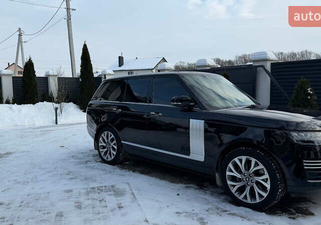 Чорний Ленд Ровер Рендж Ровер, об'ємом двигуна 3 л та пробігом 17 тис. км за 125000 $, фото 1 на Automoto.ua