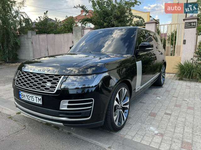Черный Ленд Ровер Рендж Ровер, объемом двигателя 5 л и пробегом 77 тыс. км за 73499 $, фото 2 на Automoto.ua