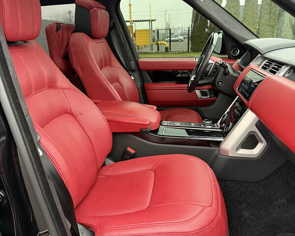 Черный Ленд Ровер Рендж Ровер, объемом двигателя 3 л и пробегом 105 тыс. км за 84000 $, фото 30 на Automoto.ua