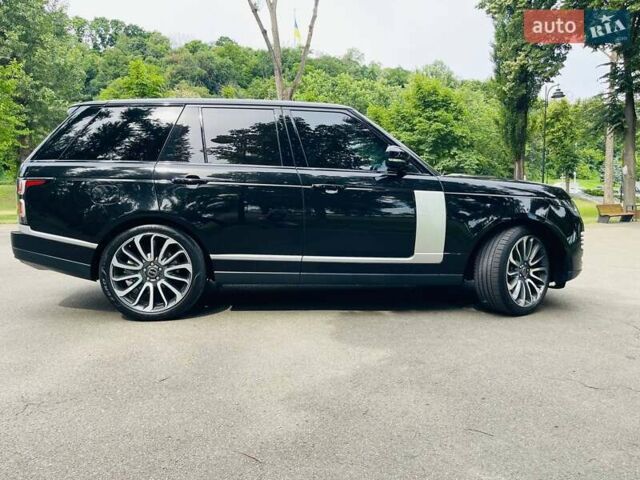 Черный Ленд Ровер Рендж Ровер, объемом двигателя 5 л и пробегом 45 тыс. км за 99800 $, фото 24 на Automoto.ua