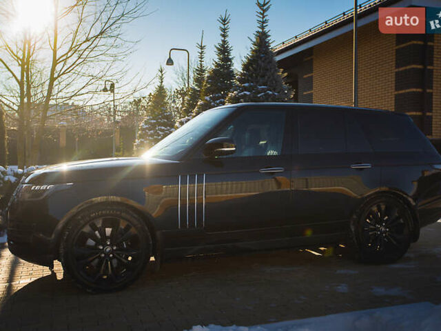 Черный Ленд Ровер Рендж Ровер, объемом двигателя 5 л и пробегом 109 тыс. км за 135000 $, фото 17 на Automoto.ua