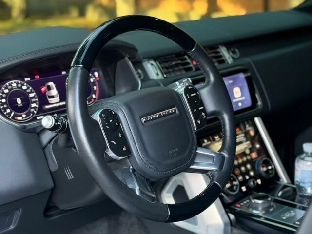 Черный Ленд Ровер Рендж Ровер, объемом двигателя 5 л и пробегом 77 тыс. км за 69900 $, фото 12 на Automoto.ua