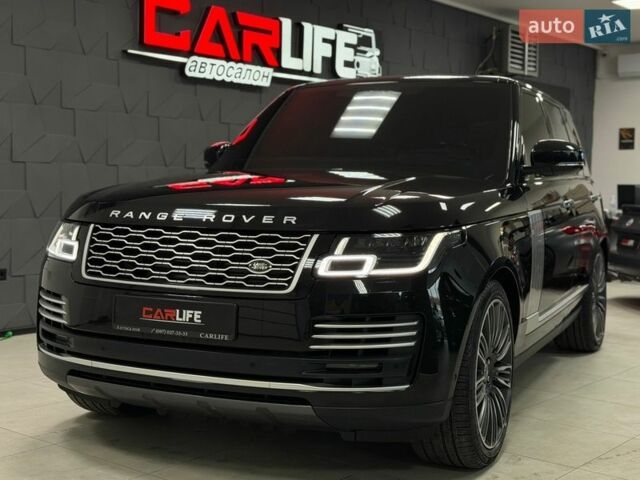 Черный Ленд Ровер Рендж Ровер, объемом двигателя 3 л и пробегом 49 тыс. км за 93500 $, фото 7 на Automoto.ua