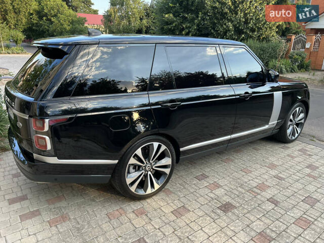 Черный Ленд Ровер Рендж Ровер, объемом двигателя 5 л и пробегом 77 тыс. км за 73499 $, фото 35 на Automoto.ua