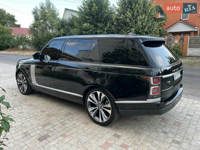 Черный Ленд Ровер Рендж Ровер, объемом двигателя 5 л и пробегом 77 тыс. км за 73499 $, фото 50 на Automoto.ua