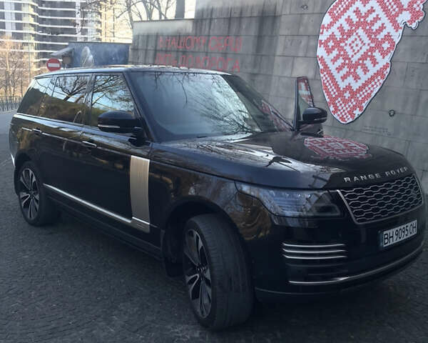 Черный Ленд Ровер Рендж Ровер, объемом двигателя 3 л и пробегом 115 тыс. км за 110000 $, фото 11 на Automoto.ua