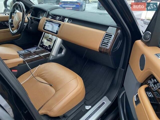 Чорний Ленд Ровер Рендж Ровер, об'ємом двигуна 3 л та пробігом 55 тис. км за 99500 $, фото 10 на Automoto.ua