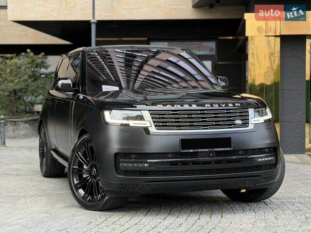 Ленд Ровер Рендж Ровер 2022 в Киеве на Automoto.ua Черный Ленд Ровер Рендж Ровер, объемом двигателя 3 л и пробегом 38 тыс. км за 149900 $, фото 2 на Automoto.ua