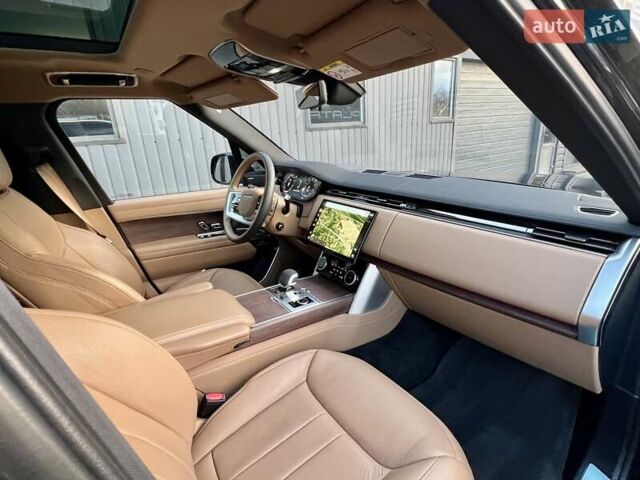 Ленд Ровер Рендж Ровер 2022 в Киеве на Automoto.ua Черный Ленд Ровер Рендж Ровер, объемом двигателя 3 л и пробегом 52 тыс. км за 153900 $, фото 69 на Automoto.ua