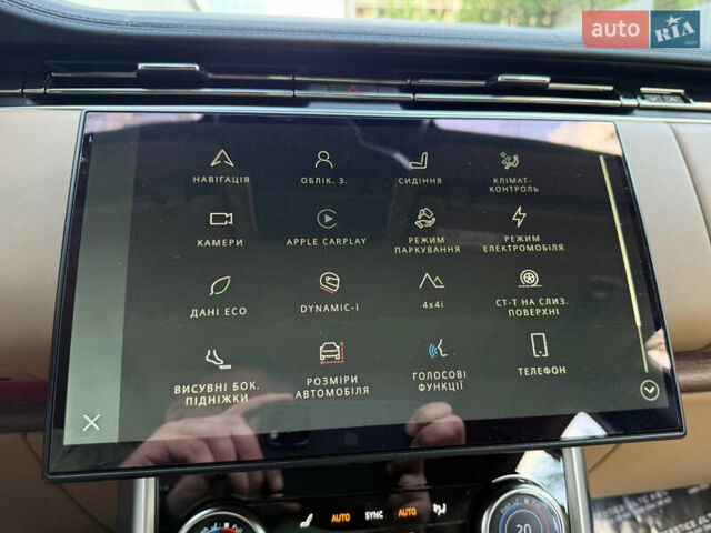 Ленд Ровер Рендж Ровер 2022 в Киеве на Automoto.ua Черный Ленд Ровер Рендж Ровер, объемом двигателя 3 л и пробегом 49 тыс. км за 150000 $, фото 81 на Automoto.ua