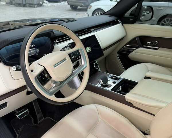 Черный Ленд Ровер Рендж Ровер, объемом двигателя 3 л и пробегом 82 тыс. км за 147000 $, фото 12 на Automoto.ua