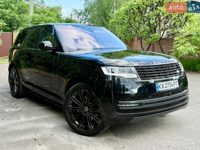 Черный Ленд Ровер Рендж Ровер, объемом двигателя 3 л и пробегом 74 тыс. км за 143000 $, фото 4 на Automoto.ua