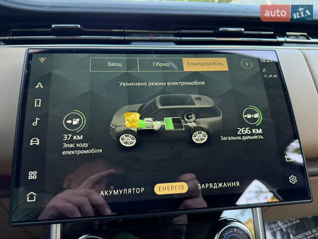 Ленд Ровер Рендж Ровер 2022 в Киеве на Automoto.ua Черный Ленд Ровер Рендж Ровер, объемом двигателя 3 л и пробегом 49 тыс. км за 150000 $, фото 90 на Automoto.ua