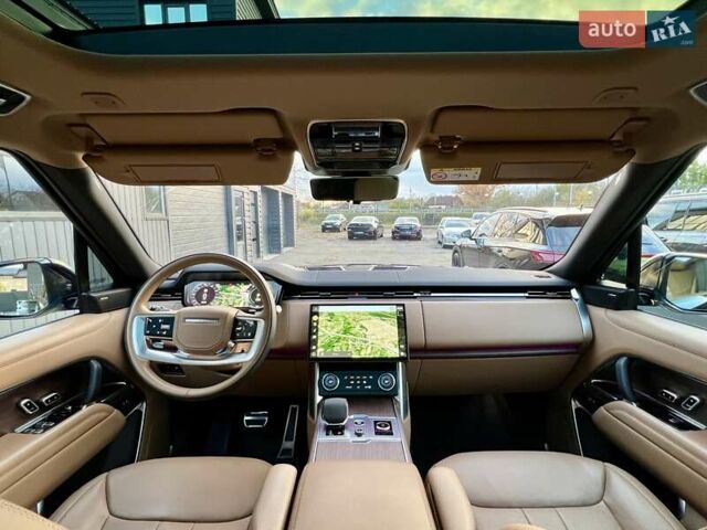 Ленд Ровер Рендж Ровер 2022 в Киеве на Automoto.ua Черный Ленд Ровер Рендж Ровер, объемом двигателя 3 л и пробегом 52 тыс. км за 153900 $, фото 72 на Automoto.ua