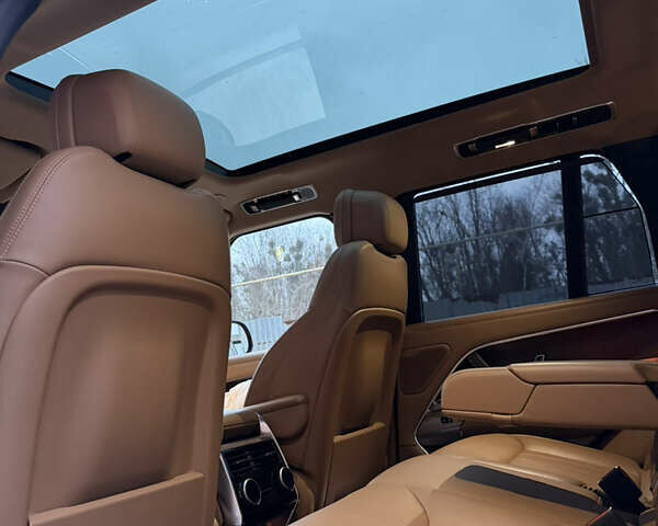 Черный Ленд Ровер Рендж Ровер, объемом двигателя 3 л и пробегом 66 тыс. км за 144000 $, фото 8 на Automoto.ua