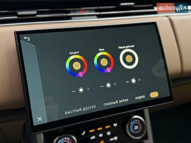 Ленд Ровер Рендж Ровер 2022 в Киеве на Automoto.ua Черный Ленд Ровер Рендж Ровер, объемом двигателя 3 л и пробегом 38 тыс. км за 149900 $, фото 38 на Automoto.ua