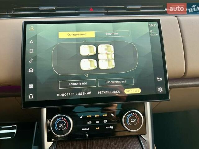 Ленд Ровер Рендж Ровер 2022 в Киеве на Automoto.ua Черный Ленд Ровер Рендж Ровер, объемом двигателя 3 л и пробегом 52 тыс. км за 153900 $, фото 90 на Automoto.ua