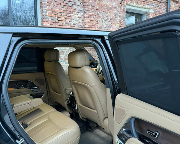 Черный Ленд Ровер Рендж Ровер, объемом двигателя 3 л и пробегом 66 тыс. км за 144000 $, фото 6 на Automoto.ua