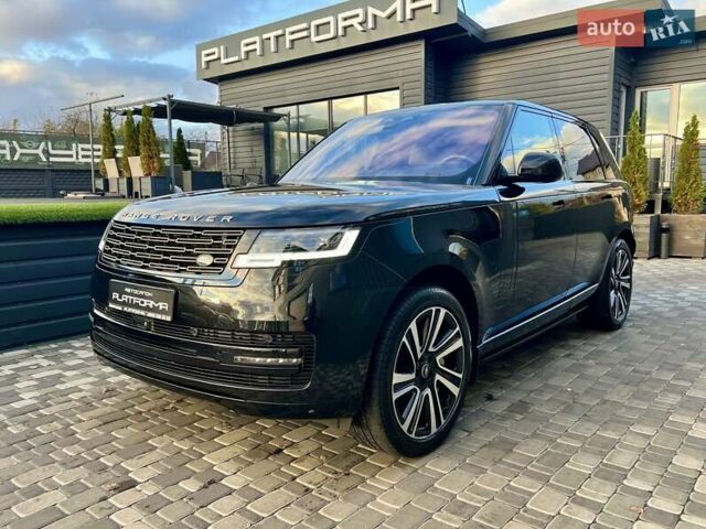 Ленд Ровер Рендж Ровер 2022 в Киеве на Automoto.ua Черный Ленд Ровер Рендж Ровер, объемом двигателя 3 л и пробегом 52 тыс. км за 153900 $, фото 3 на Automoto.ua