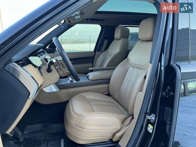 Черный Ленд Ровер Рендж Ровер, объемом двигателя 3 л и пробегом 94 тыс. км за 132900 $, фото 9 на Automoto.ua