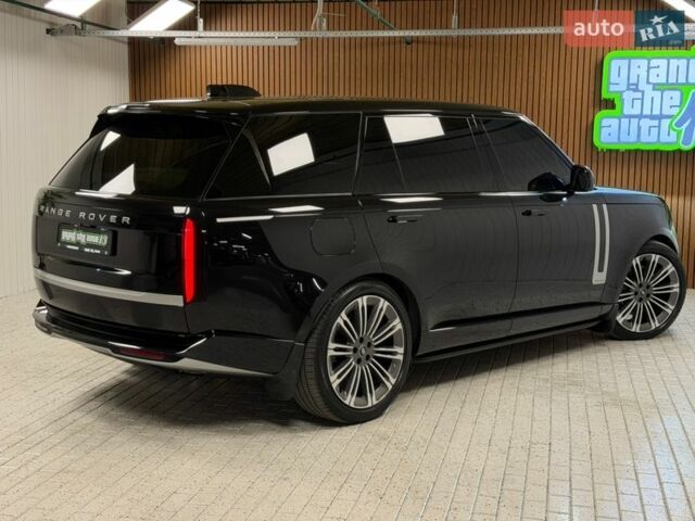 Черный Ленд Ровер Рендж Ровер, объемом двигателя 4.39 л и пробегом 70 тыс. км за 169000 $, фото 57 на Automoto.ua