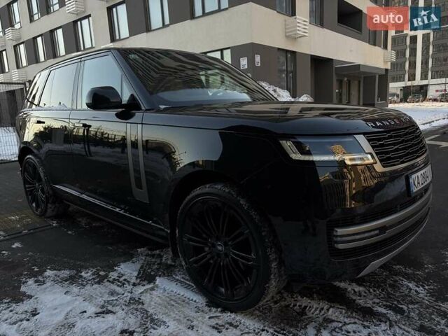 Чорний Ленд Ровер Рендж Ровер, об'ємом двигуна 3 л та пробігом 40 тис. км за 177333 $, фото 4 на Automoto.ua