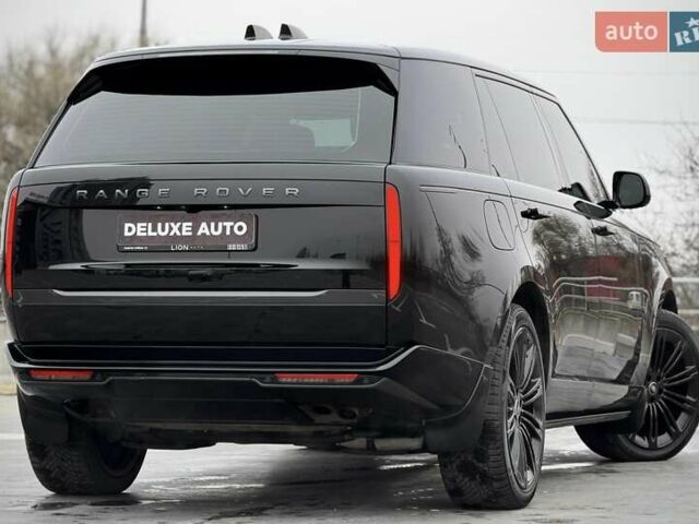 Черный Ленд Ровер Рендж Ровер, объемом двигателя 4.39 л и пробегом 67 тыс. км за 185000 $, фото 23 на Automoto.ua