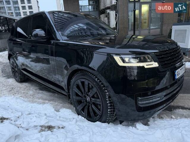 Черный Ленд Ровер Рендж Ровер, объемом двигателя 4.39 л и пробегом 20 тыс. км за 200000 $, фото 3 на Automoto.ua