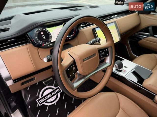 Черный Ленд Ровер Рендж Ровер, объемом двигателя 4.39 л и пробегом 67 тыс. км за 185000 $, фото 89 на Automoto.ua