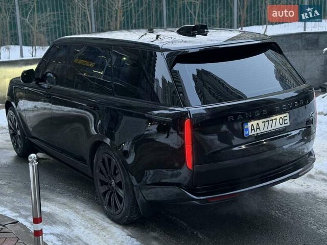 Черный Ленд Ровер Рендж Ровер, объемом двигателя 4.39 л и пробегом 20 тыс. км за 200000 $, фото 9 на Automoto.ua